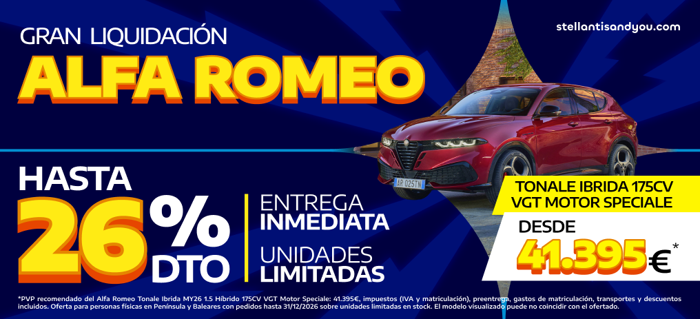 Gran Liquidación Alfa Romeo
